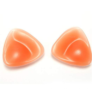 Accessoires de soutien-gorge pour femmes en forme de triangle Enhancers de poitrine en silicone